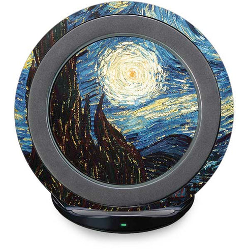 Vincent Van Gogh The Starry Night Fast Charge Wireless Charging Stand Skin